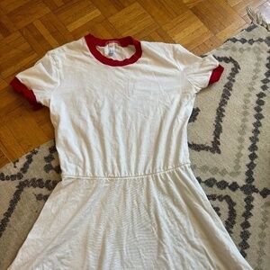 American apparel ringer tshirt dress
